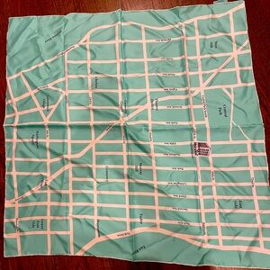 Tiffany Flagship silk scarf